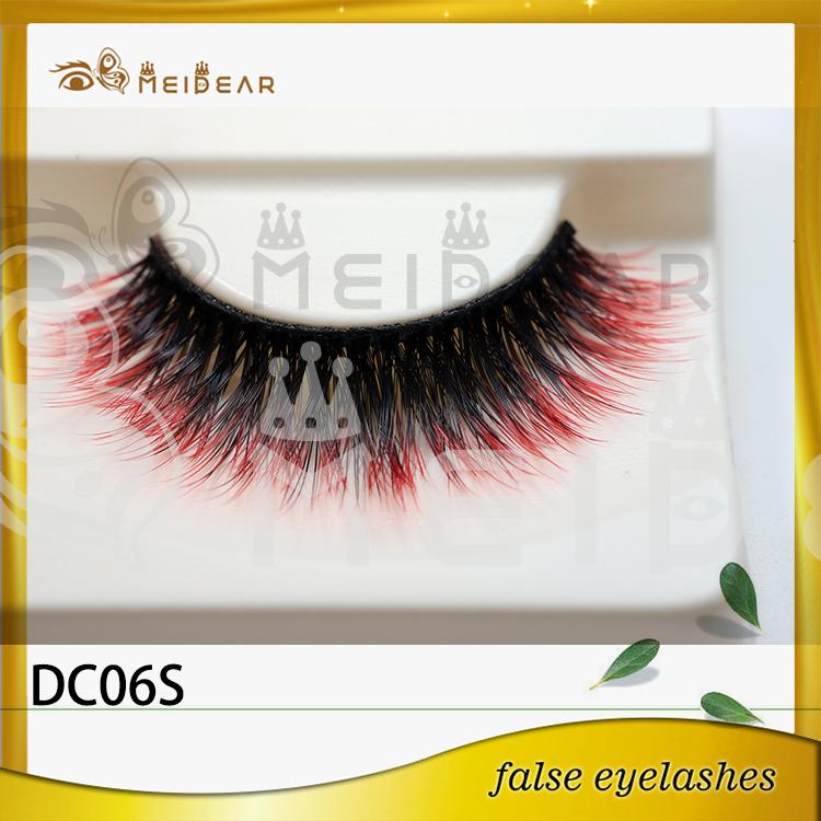 Factory supply private label package lovely 3d faux mink lashes 